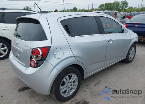 2016 Chevrolet Sonic Lt Auto from USA, damaged, VIN 1G1JC6SH9G4143249